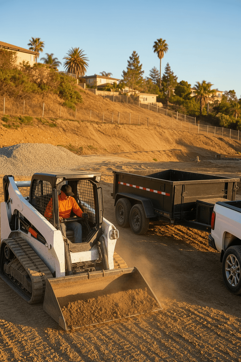 Site Preparation Cost Orange County Grading Excavation and Budgeting Guide